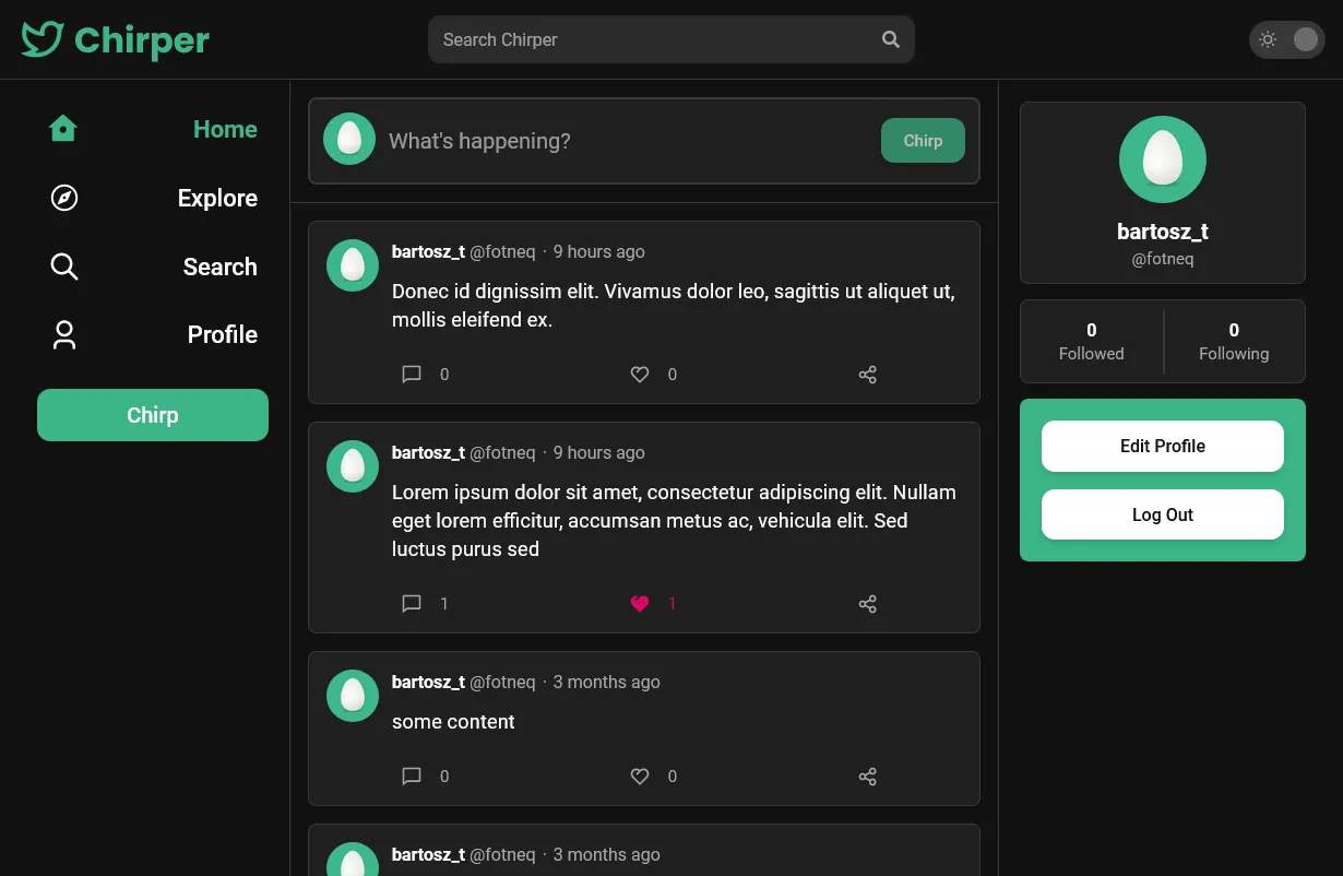 Chirper app thumbnail