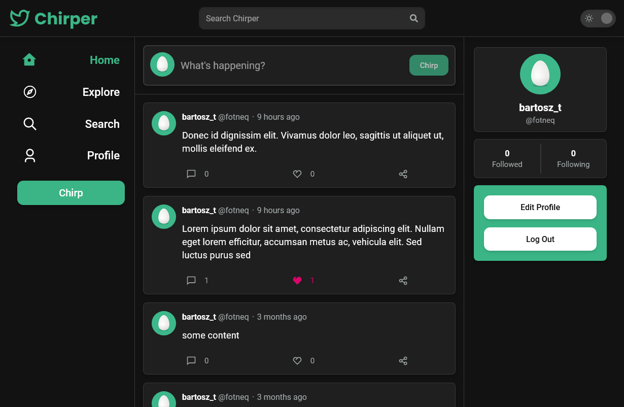 Chirper app thumbnail